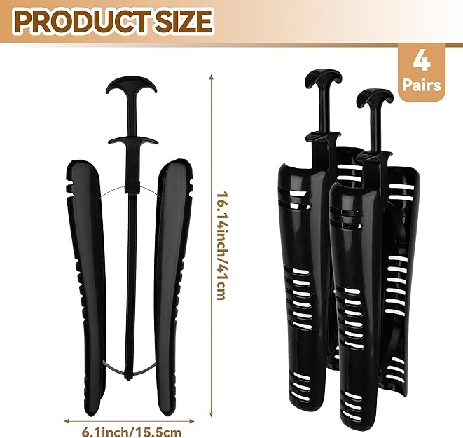 4 Pairs Boot Stretcher Tree Shapers Calf Stretcher,Shape Holders for Cowboy a... gallery