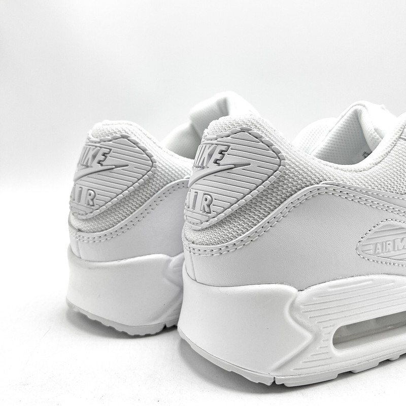 *NEW* MEN Nike Air Max 90 Recraft Triple White (CN8490 100), Sz 8.0 - 12.0 👍 gallery