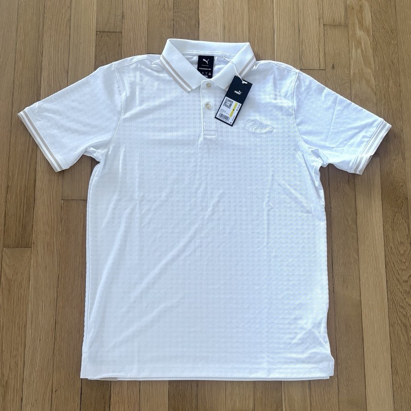 New Porsche Puma 911 Targa Polo 60 Year Anniversary Men’s Medium Pepita Jacquard