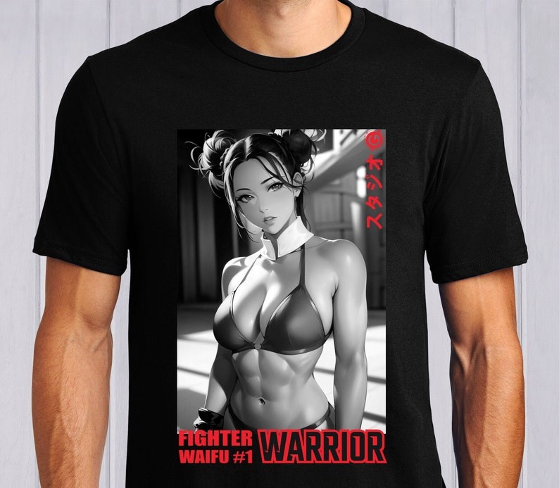 Waifu Anime Streetwear T-Shirt Unisex Otaku Graphic Tee