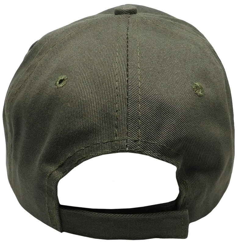 USA American Grey & Black Flag Patch Olive Green Distressed Embroidered Cap Hat gallery
