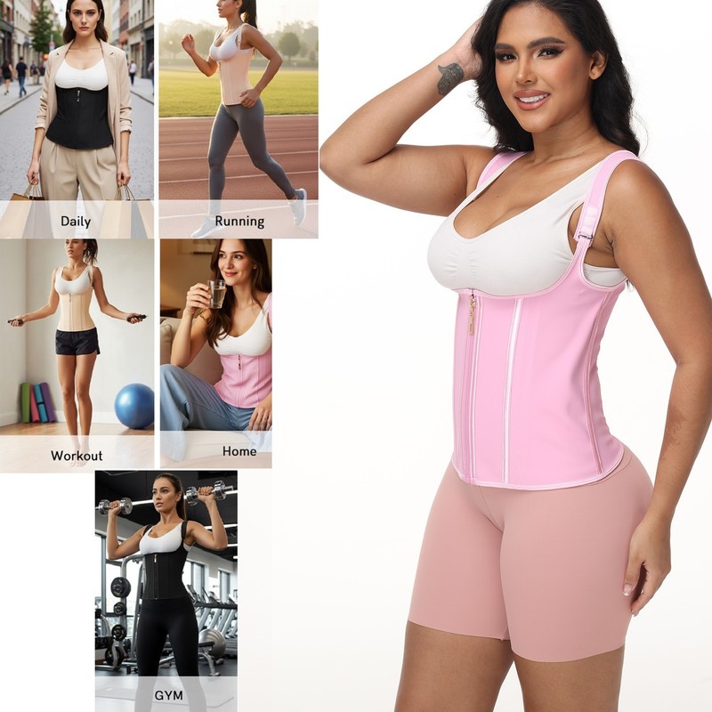 Latex Waist Trainer Corset Cincher Fajas Colombianas Reductoras Body Shaper Vest gallery
