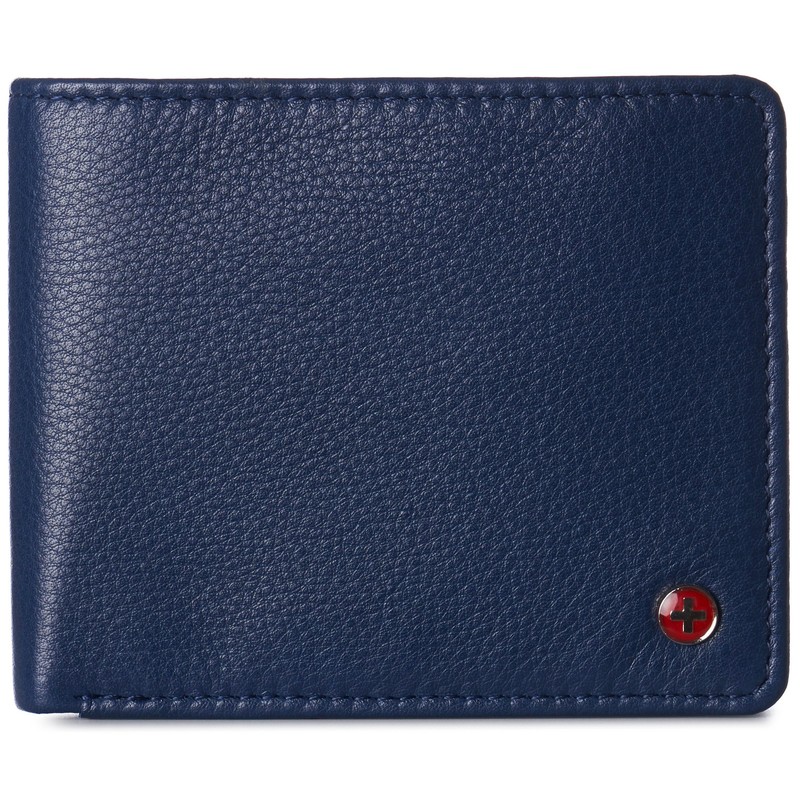 Alpine Swiss Wallet for Men Nolan Commuter Bifold Dual ID Windows for License gallery