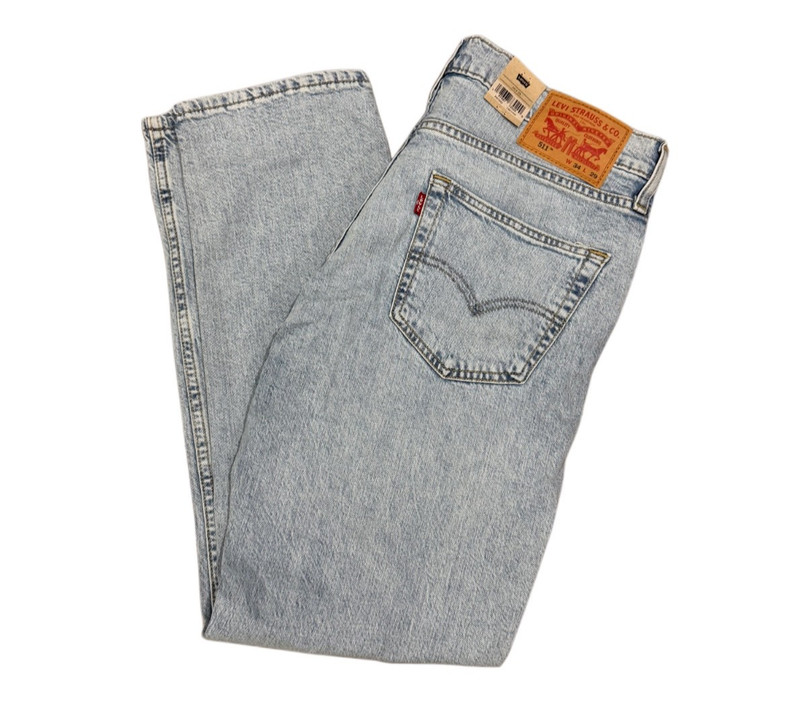 Levis 511 Slim Fit Jeans Slim Fit Stretch Jeans Color Light Blue Wash 045115859