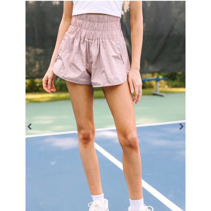 Free People Movement The Way Home Shorts Preppy Athleisure Active Tennis Golf