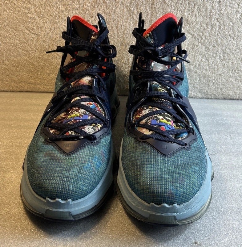 Nike LeBron 19 Fast Food – Dutch Blue CZ0203-400 Shoes Men Size 17