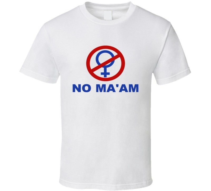 No Maam Tee Funny Married With Children Tv Show Retro T Shirt
