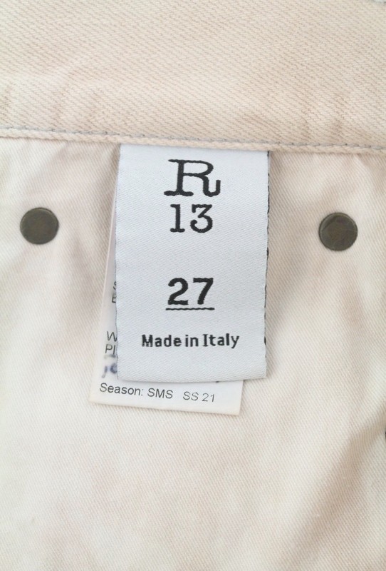 R13 Boyfriend Jeans Distressed Peyton Pink gallery