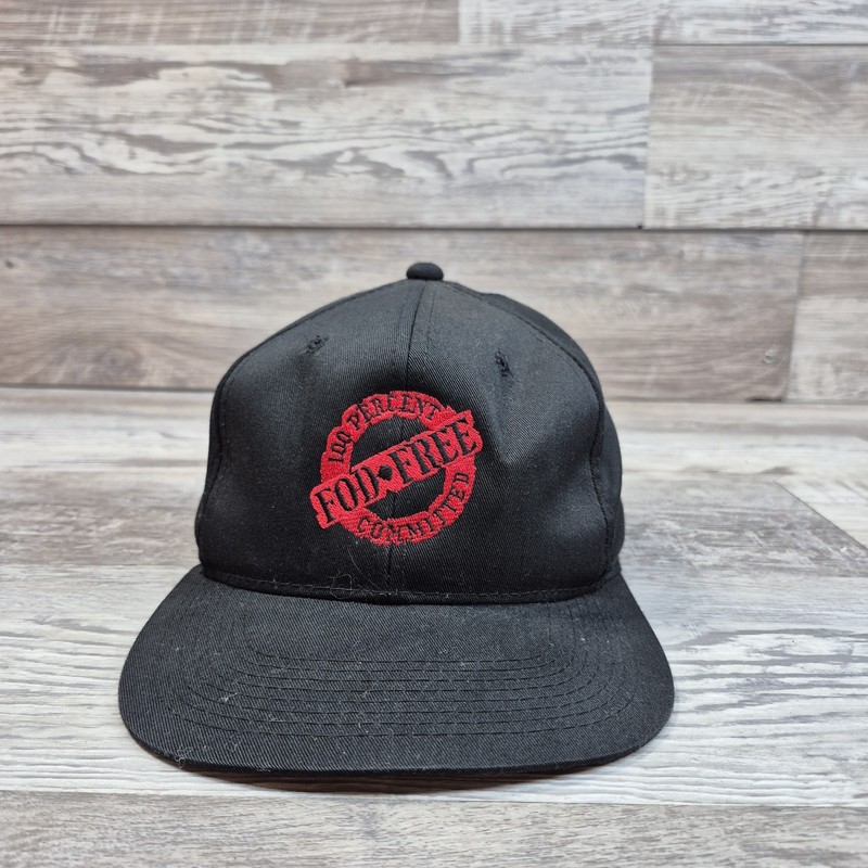 Fod Free 100 Percent Commited Hat Cap Adult Mens Adjustable Snapback