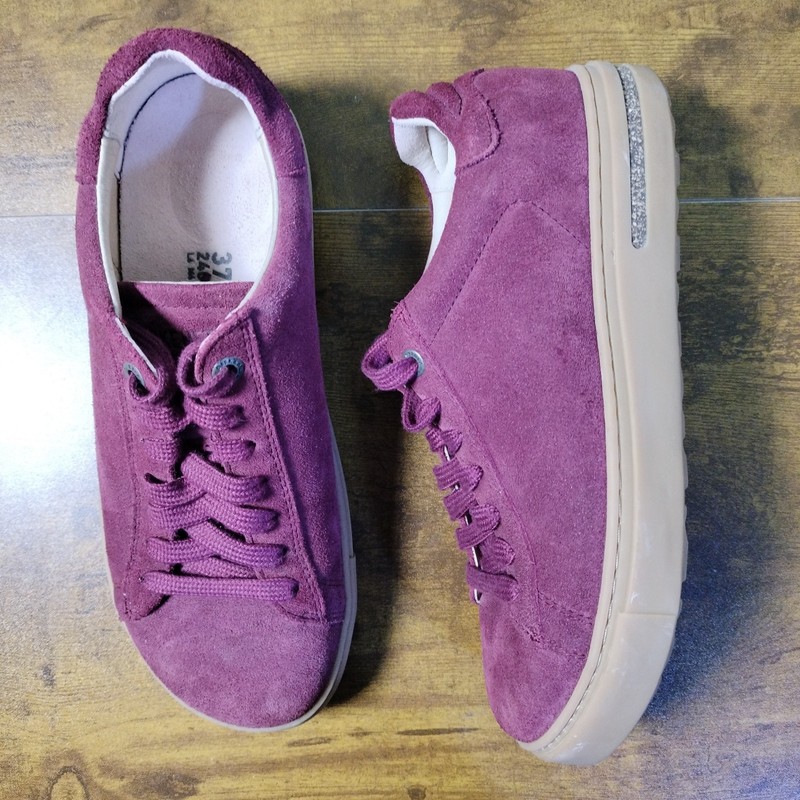 Birkenstock Women's Bend Low II Maroon Red Sneaker EU 39 Size 6.5 US gallery