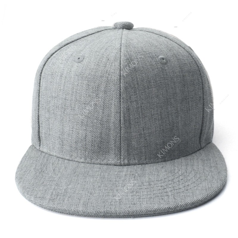 Snapback Hat Flat Baseball Cap Trucker Solid Plain Blank Men Hip Hop Army CS gallery