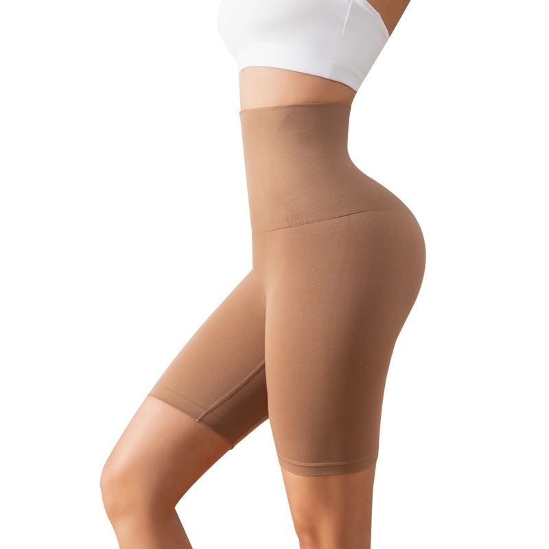 Women Tummy Control Shapewear High Waisted Body Shaper Shorts Thigh Slimming
