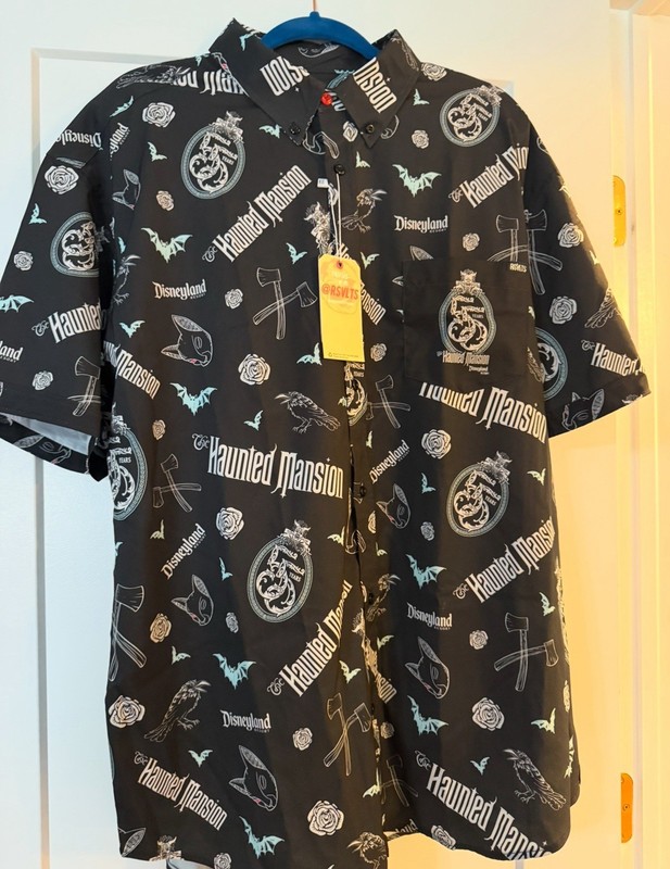 RSVLTS D23 Expo Exclusive Haunted Mansion 55th Anniversary Shirt Mens 2XL NWT gallery