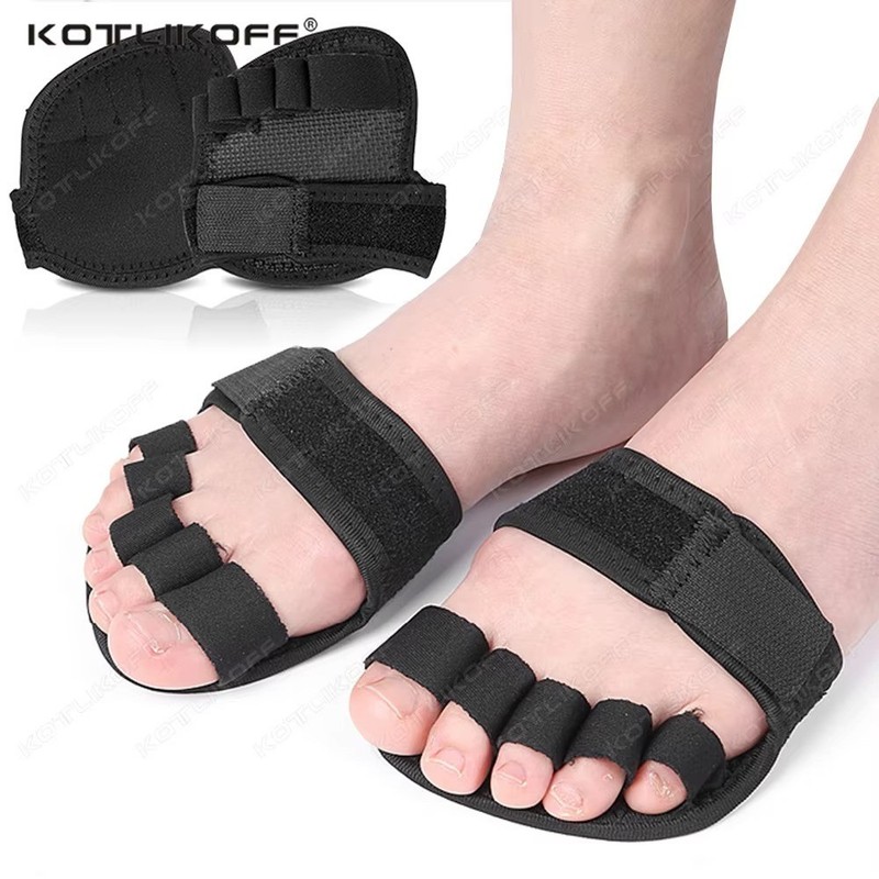 Adjustable Five Toe Separator Hallux Valgus Cushion Protector 1 Pair gallery