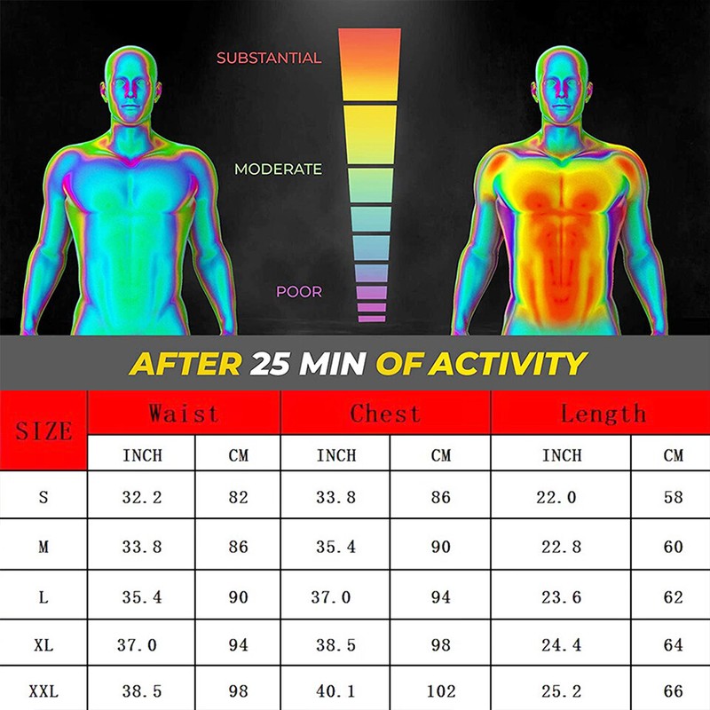 CGTFY Gynecomastia Compression Tank Top Men Sauna Slimming Shaper Sweat Vest US gallery