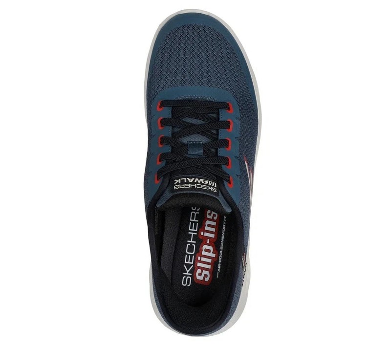 Skechers US8.5 Shoes Men Slip ins Go Walk Slate Memory Foam Comfort 216332 gallery