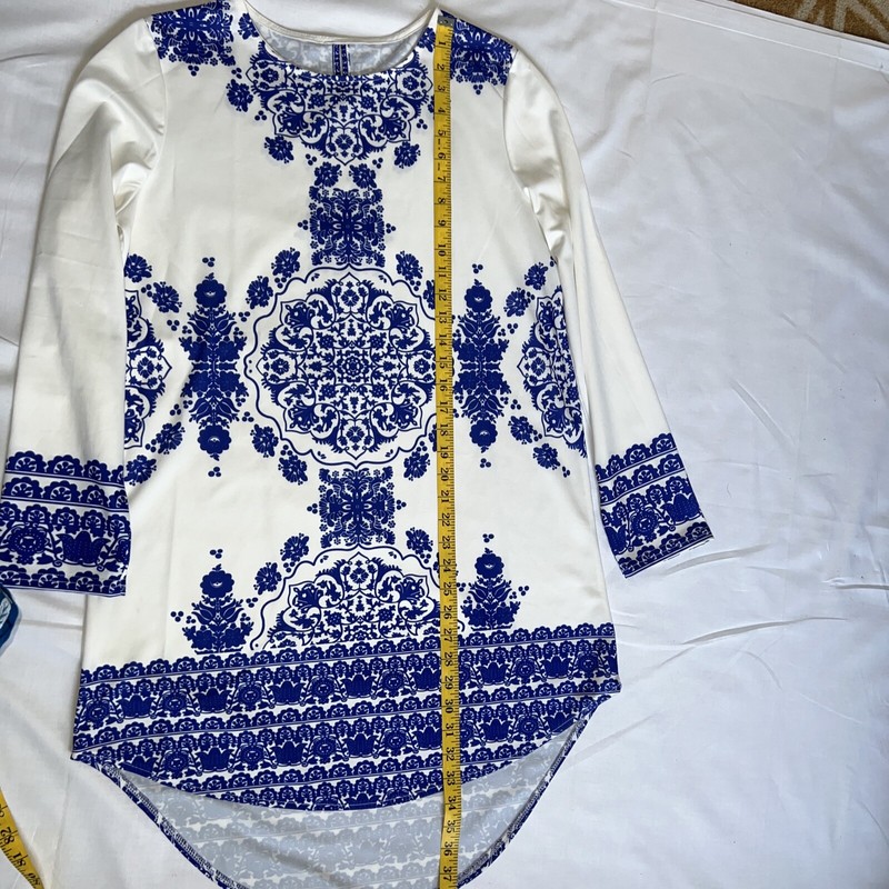 Oshlen Tradition Style Positioning Printing Dresses