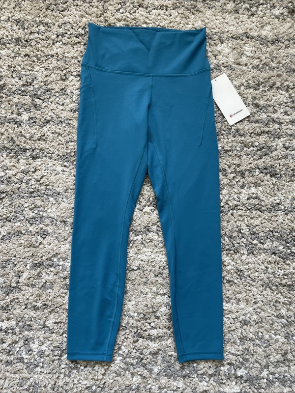 Lululemon Wunder Train High-Rise Tight 25″ Pockets Leggings, NWT, HWIB , Size 8
