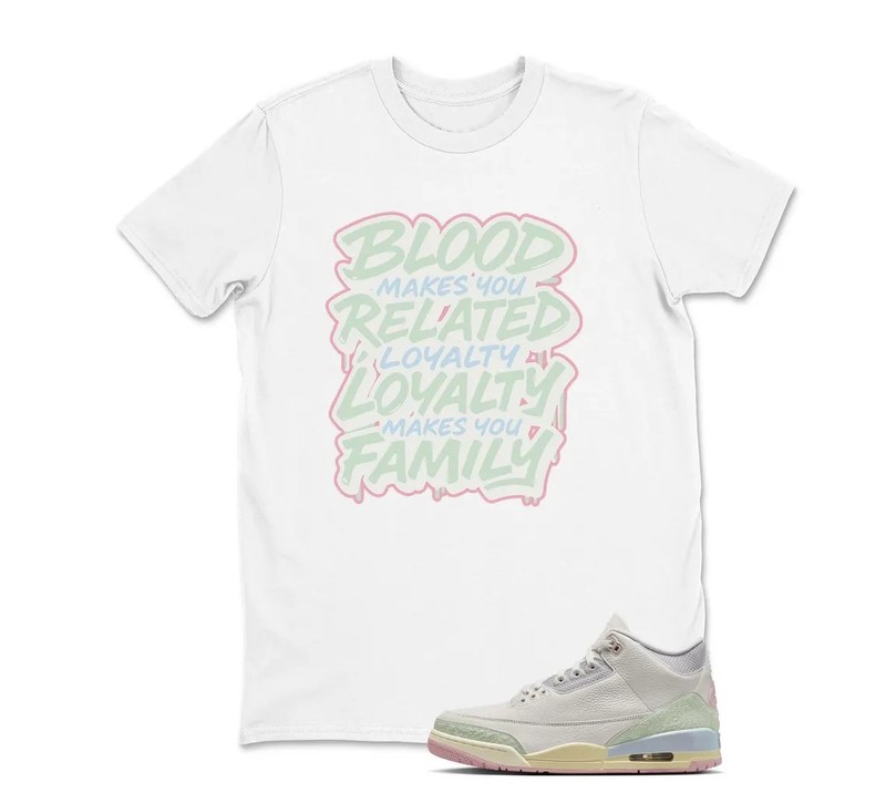 Shirt to Match JD 3 Spring Is In The Air Easter, BLACK/WHITE