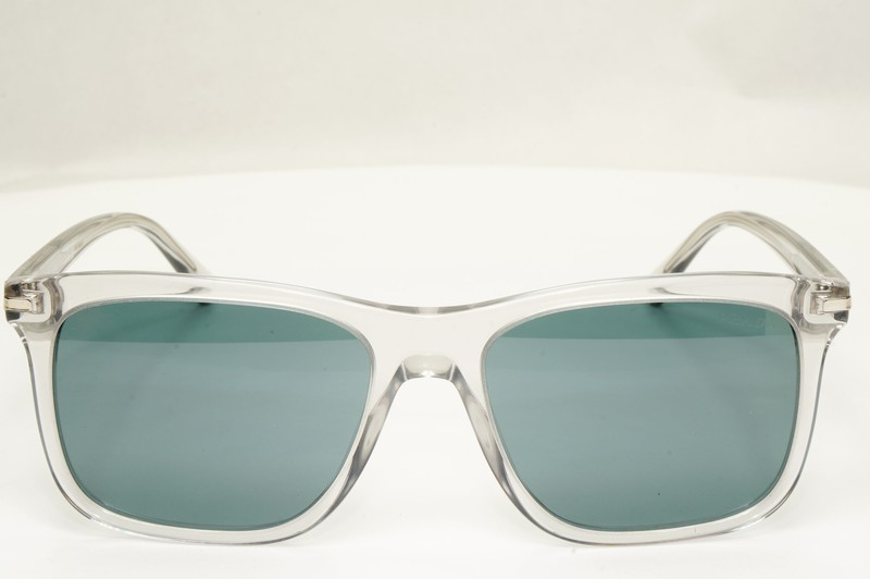 Prada Sunglasses Glass Lens Transparent Grey Crystal Blue PR18WS SPR 18W U43-0A9 gallery