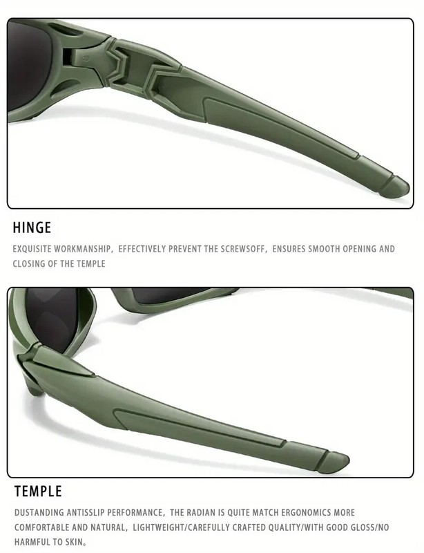 Tactical Polarized Sunglasses – UV400 Protection gallery