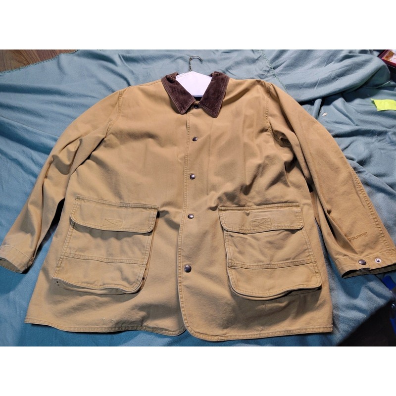 Woolrich Vintage XLarge Barn Coat Blanket Wool Lined Jacket Removable Liner