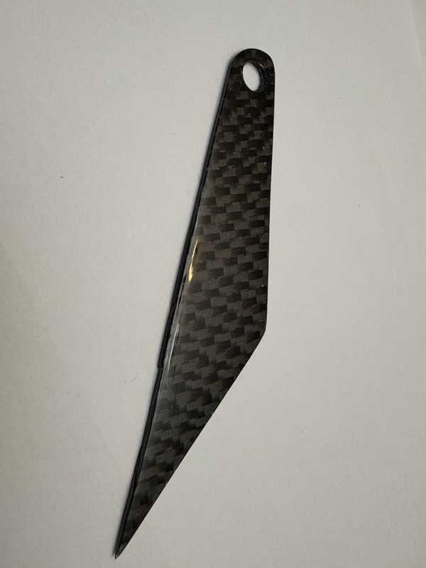 Carbon Fiber Self Defense Keyring