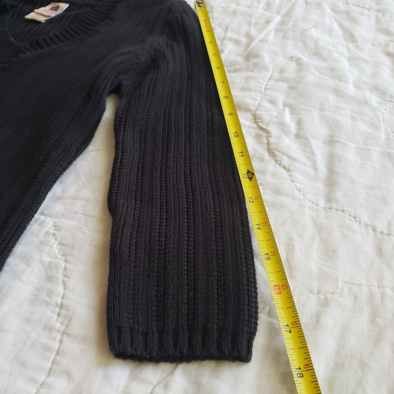Vintage Cotton V Neck Ribbed Knit Top Mall Goth Smart Casual Basic Layering gallery