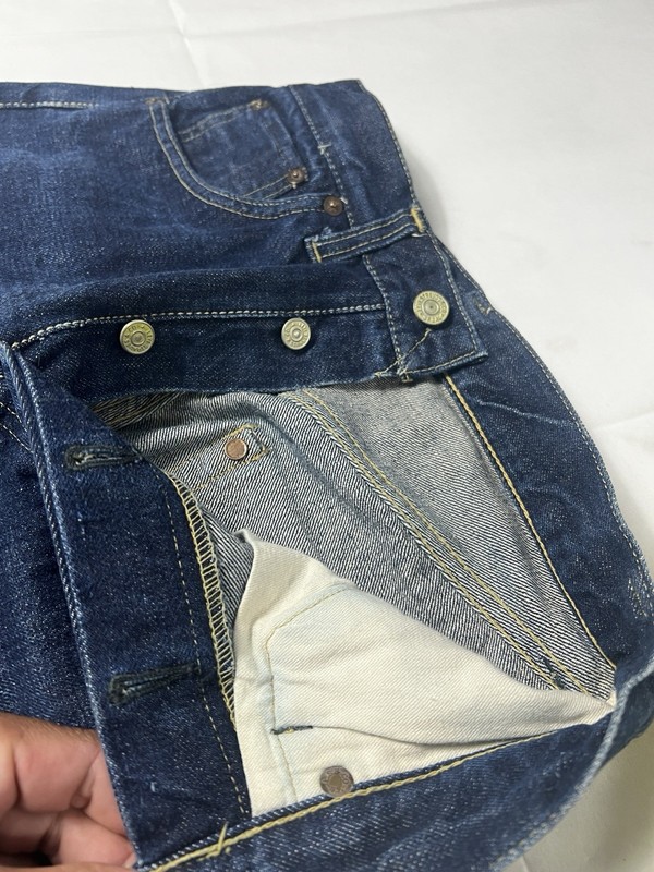 40's Vintage Levi's 503BXX Jeans Size 27 Big E (missing) Redline Hidden Rivet gallery