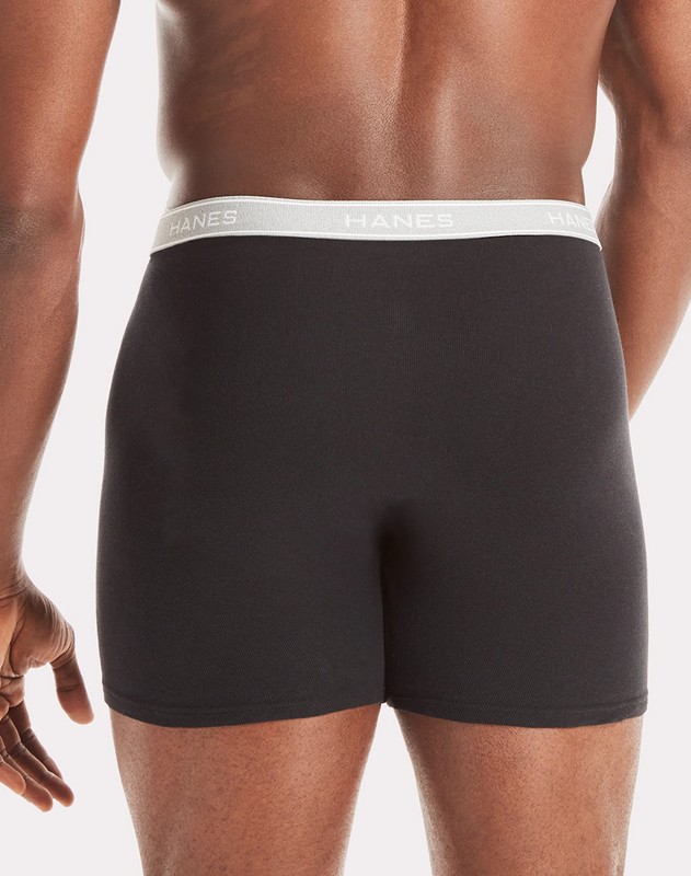 Hanes Boxer Briefs 10-Pack Men's Tagless Comfort Flex Waistband Soft Tag Free gallery