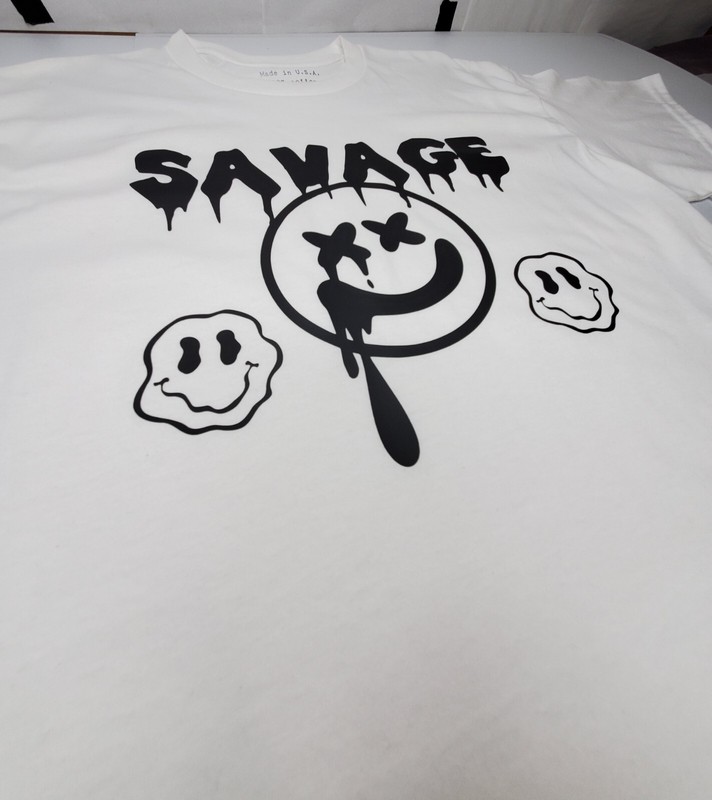 ChiefBrains Apparel Limited Edition Savage Smiley Face T Shirt Mens Cotton New gallery