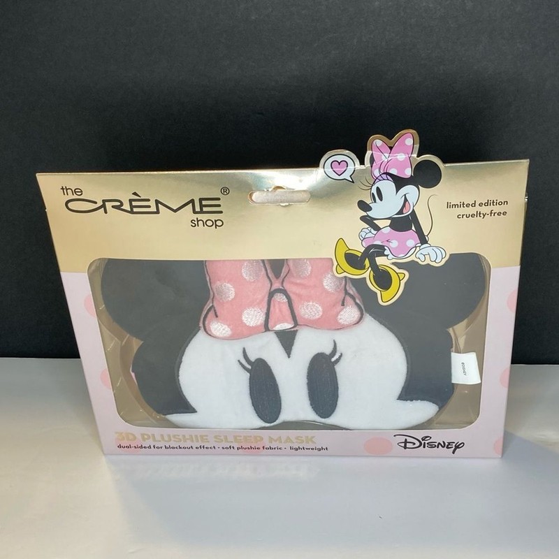 The Crème Shop x Disney Minnie Mouse 3D Plushie Sleep Mask