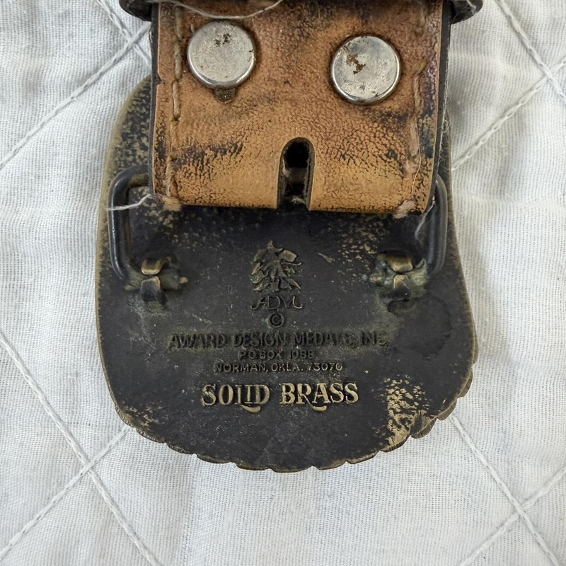 Vintage Wright Brothers 1903 Solid Brass Belt gallery