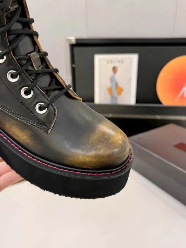 R13 Double Stack Platform Leather Punk Boots gallery
