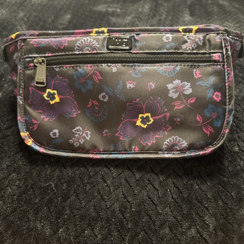 Lug Parasail Zip Clutch Pouch Boho Floral NWT 100% Authentic gallery