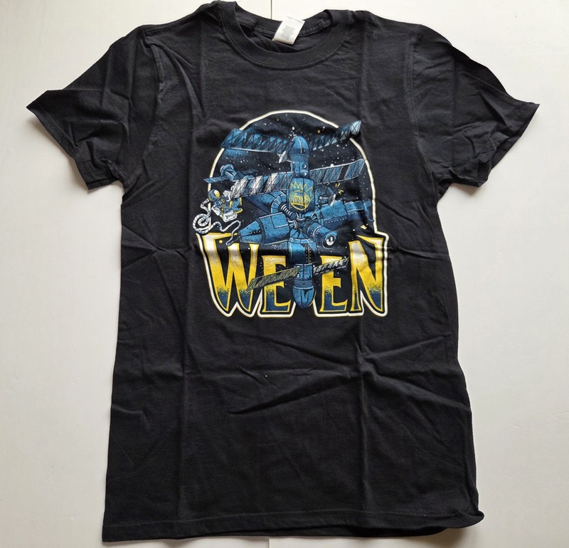 WEEN – 2022 Space Station Boognish Tour Design Shirt Womens Small Brand New