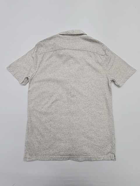 Hollister Mens Polo Shirt Heather Gray Button Up Size S Casual