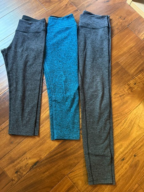 Lot of 3 Beyond Yoga Spacedye Leggings Capri & Full Length Women’s M