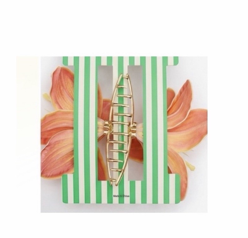 NWT ⚜️🧡⚜️ Piper K Orange Lilly Flowers Hair Claw Clip gallery