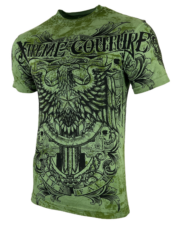 Xtreme Couture By Affliction Men's T-Shirt PATRON Biker Eagle tattoo S-5XL gallery