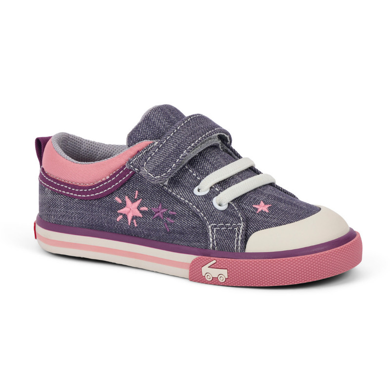 See Kai Run Kristin Gray Denim/Stars – NEW