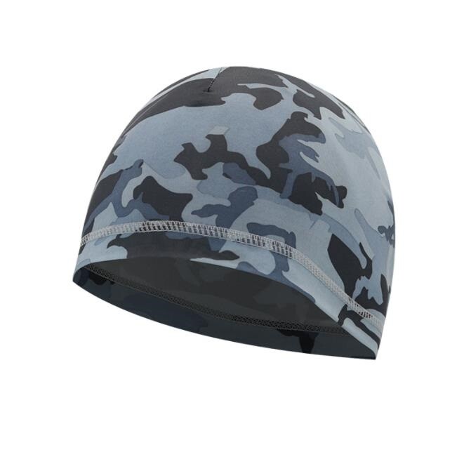 Dome Cap Wicking Helmet Liner Elastic FootBall Biker Beanie Hat Head Wrap Spande gallery