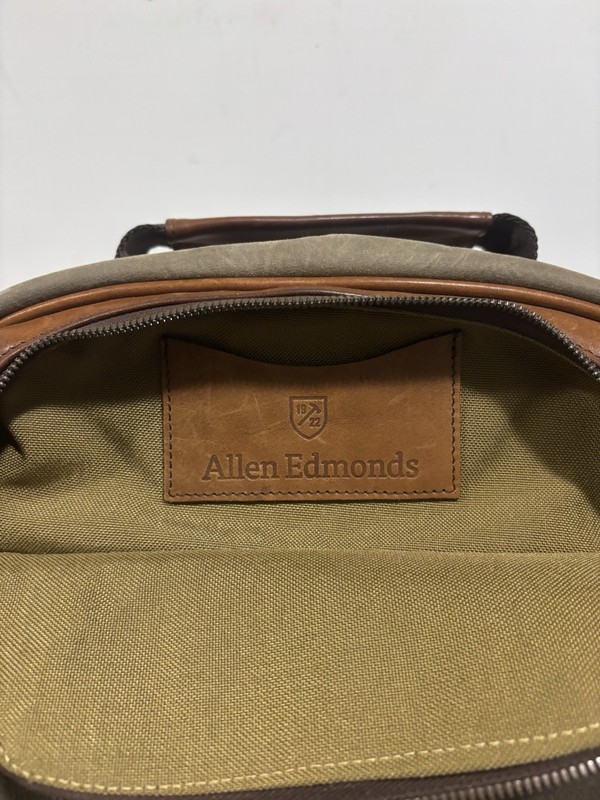 Allen Edmonds Canvas and Leather Backpack gallery