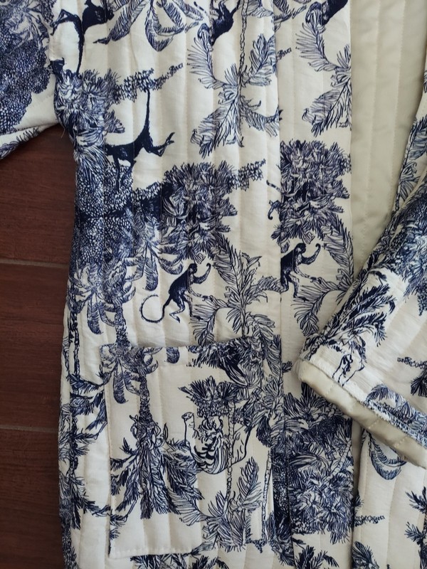 new quilted jacket Japanese design made in italy S gallery