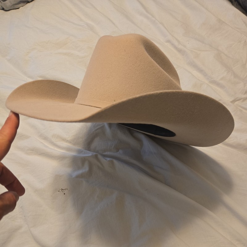 Cody James Traditional 3X Wool Cowboy Hat Silverbelly Mens Size 7