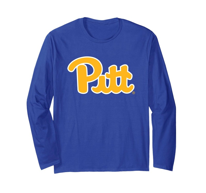 Elite Authentics Pittsburgh Panthers Icon Royal Officially Licensed Long Sleeve