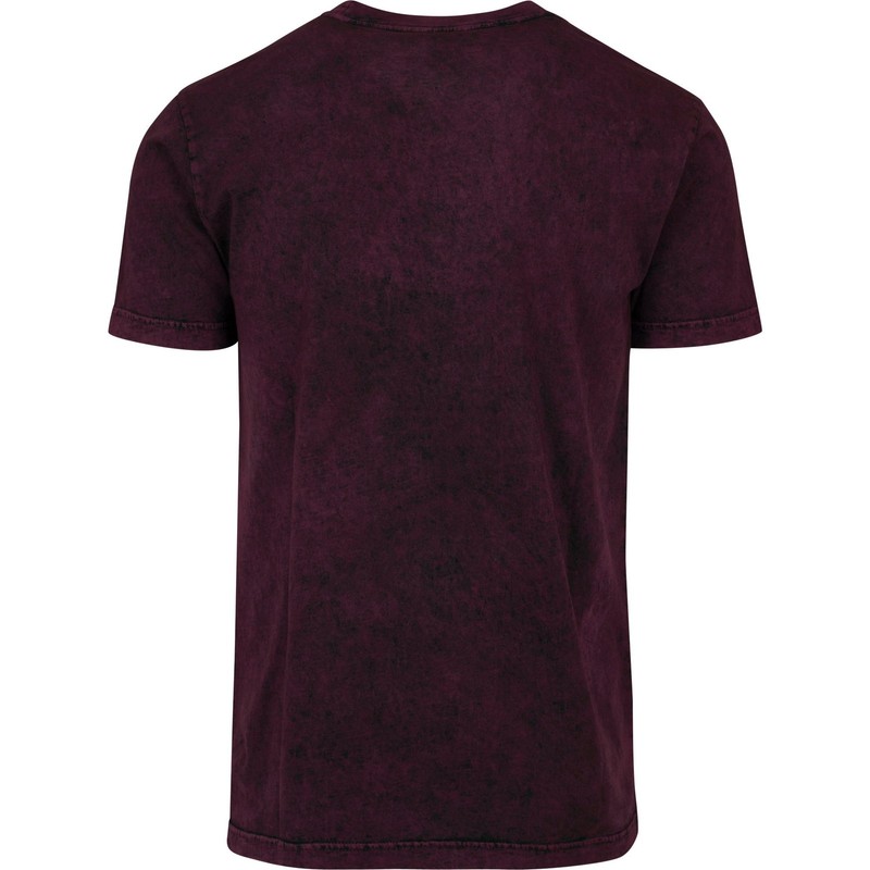 Acid Washed Tee BY070 Men's cool basic Short Sleeve Crew Neck comfotable T-Shirt gallery