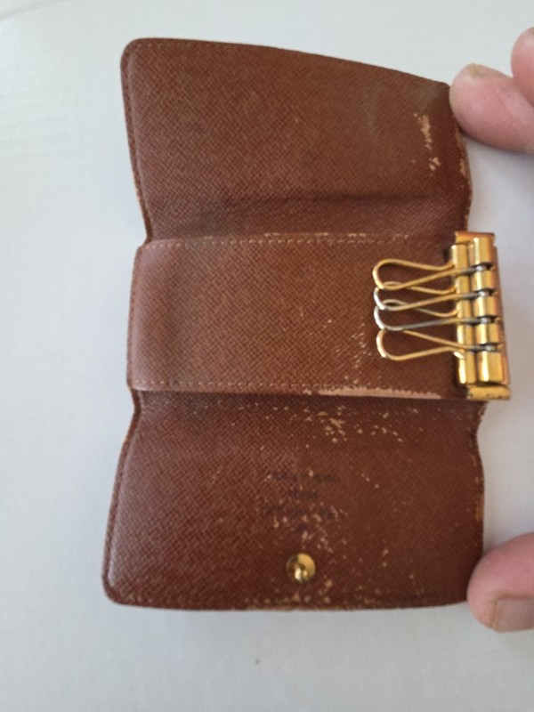 Louis Vuitton 4 Key Holder Case from Japan Used See Pictures LV gallery