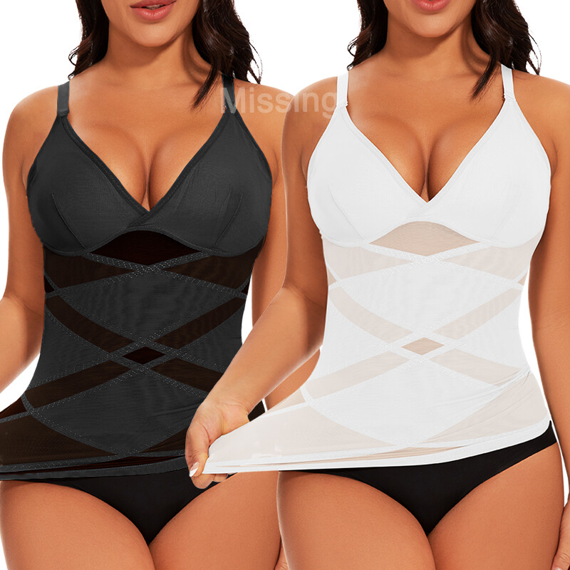 Women’ Shapewear Camisole Compression Vest Tank Tops Tummy Control Cami Shaper