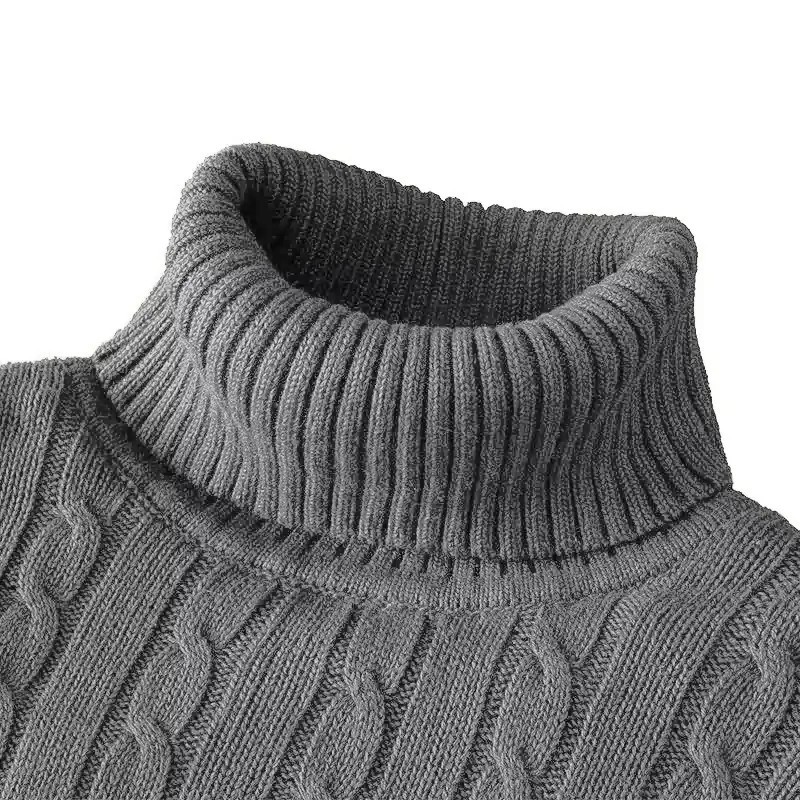 MENS WOOL CREW NECK SWEATER CASUAL WARM AUTUMN WINTER 2026 SIZE L gallery